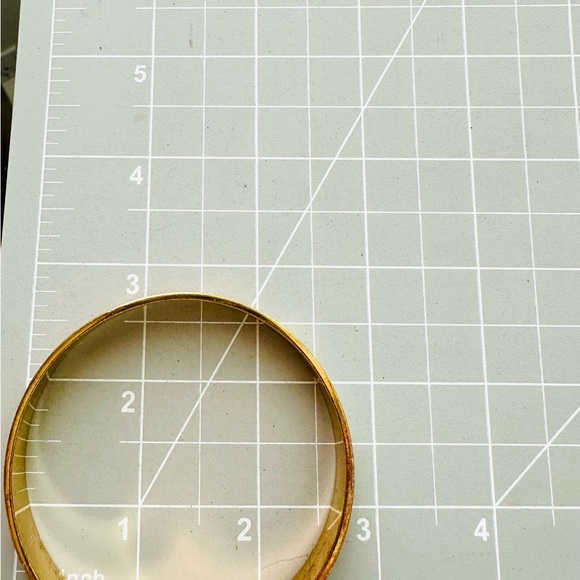 Vintage Floral Enamel Bangle - Picture 8 of 10